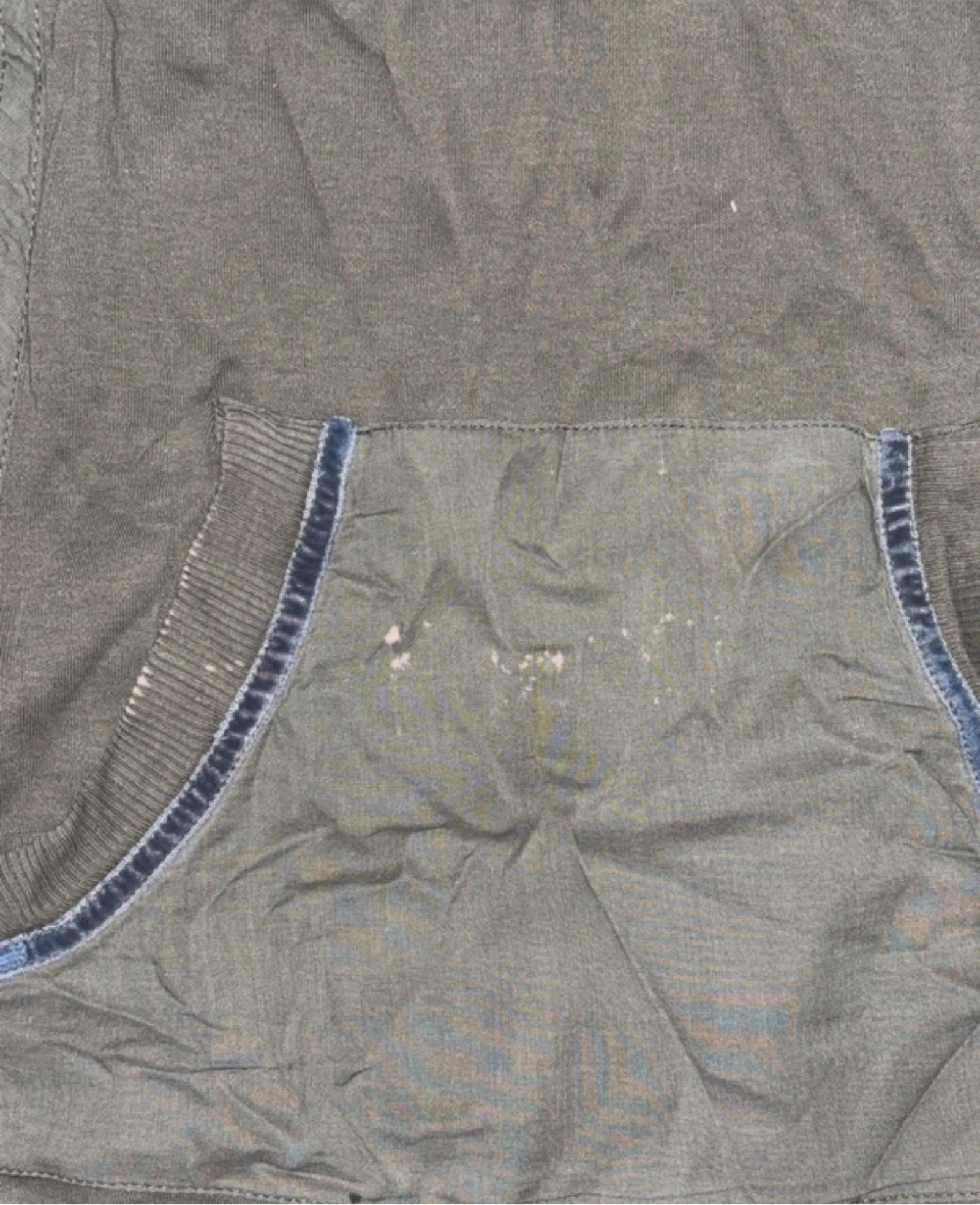 Vestido curto esportivo blusão cáqui com bolsinho – photo 3